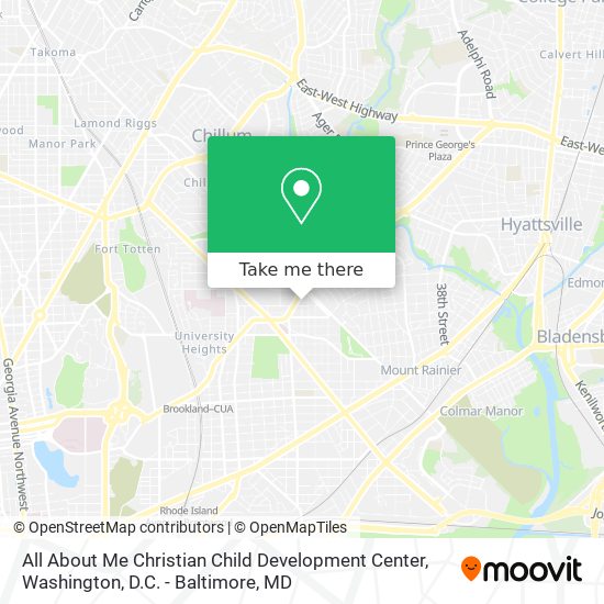 All About Me Christian Child Development Center map