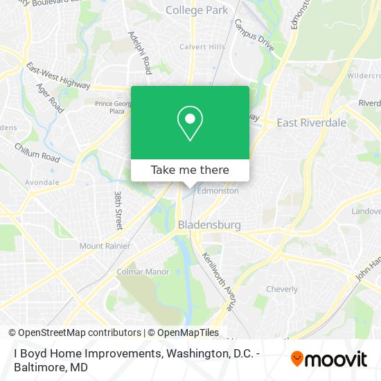 I Boyd Home Improvements map