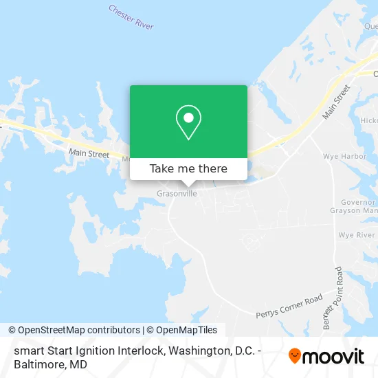 smart Start Ignition Interlock map