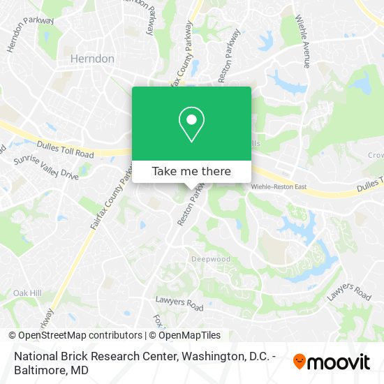 National Brick Research Center map