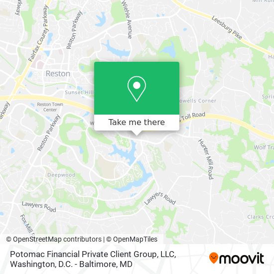 Potomac Financial Private Client Group, LLC map