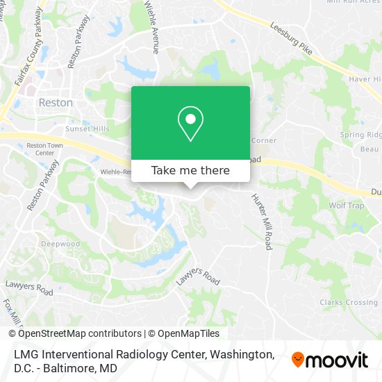 Mapa de LMG Interventional Radiology Center