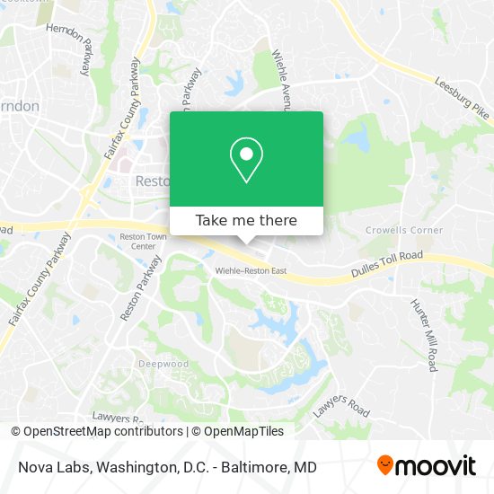 Mapa de Nova Labs
