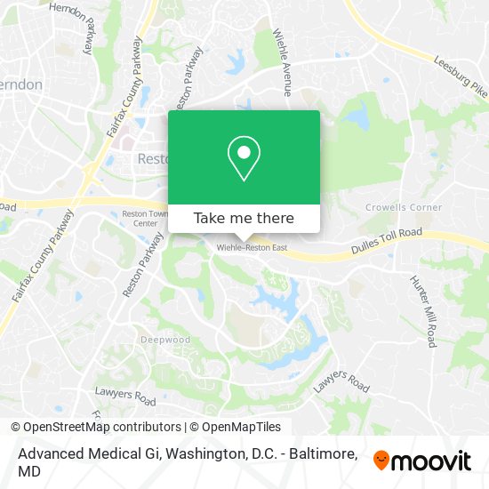 Mapa de Advanced Medical Gi