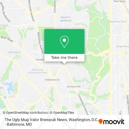 The Ugly Mug Valor Brewpub News map