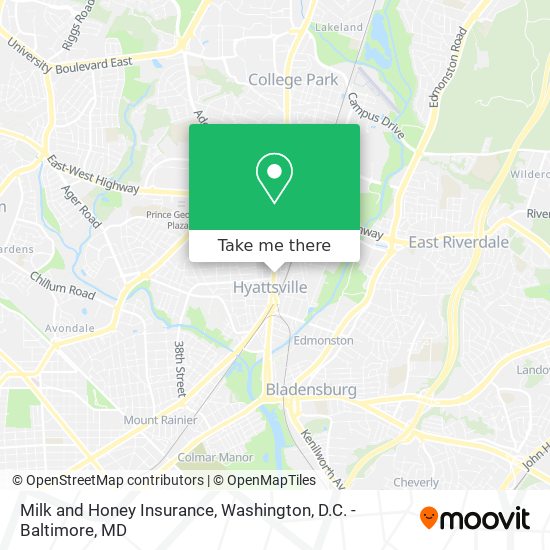 Milk and Honey Insurance map