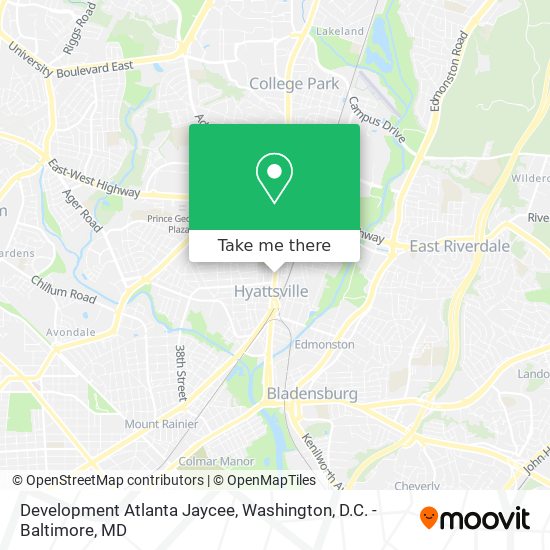 Development Atlanta Jaycee map