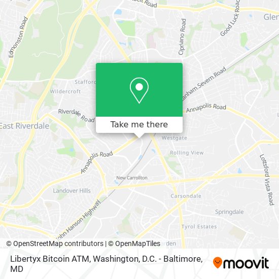 Libertyx Bitcoin ATM map