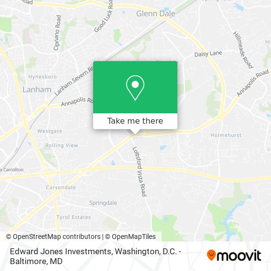 Edward Jones Investments map