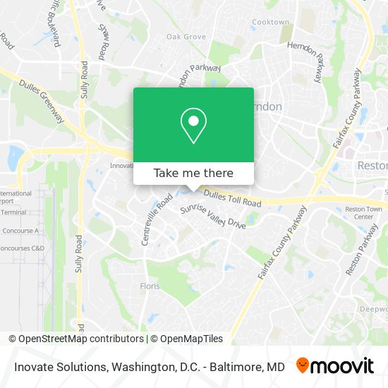 Mapa de Inovate Solutions