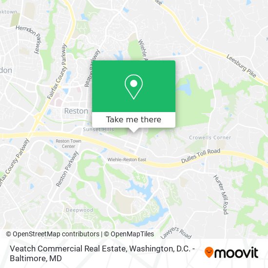 Veatch Commercial Real Estate map