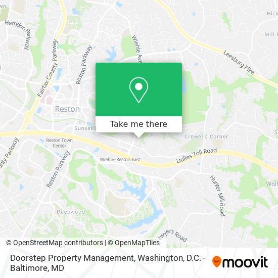 Doorstep Property Management map