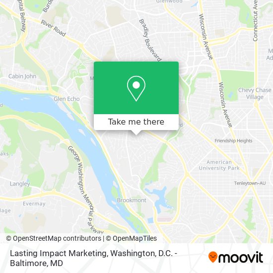 Lasting Impact Marketing map