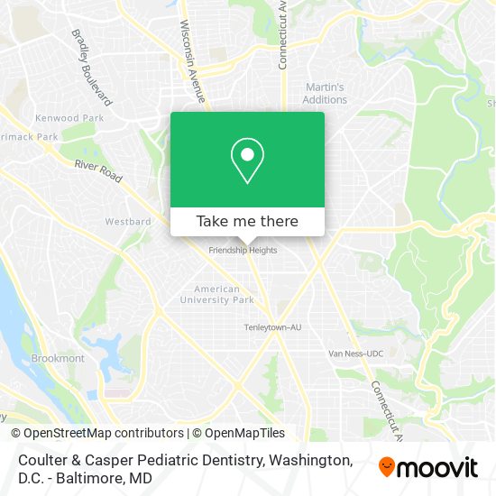 Coulter & Casper Pediatric Dentistry map