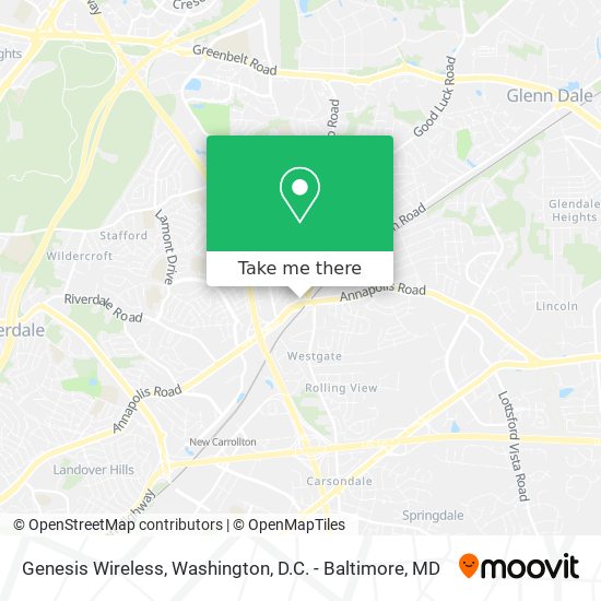 Genesis Wireless map