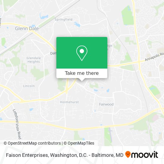 Faison Enterprises map