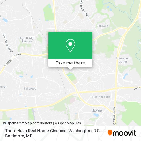 Thoroclean Real Home Cleaning map