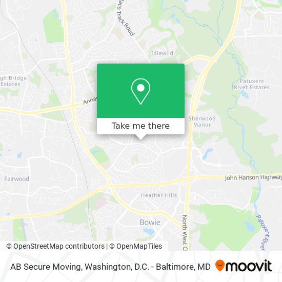 AB Secure Moving map