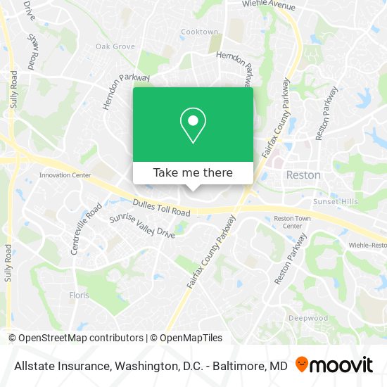 Allstate Insurance map