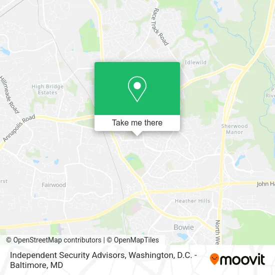 Mapa de Independent Security Advisors