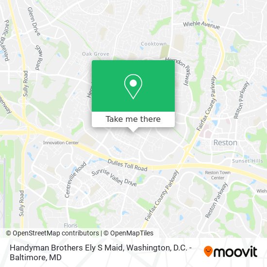 Mapa de Handyman Brothers Ely S Maid