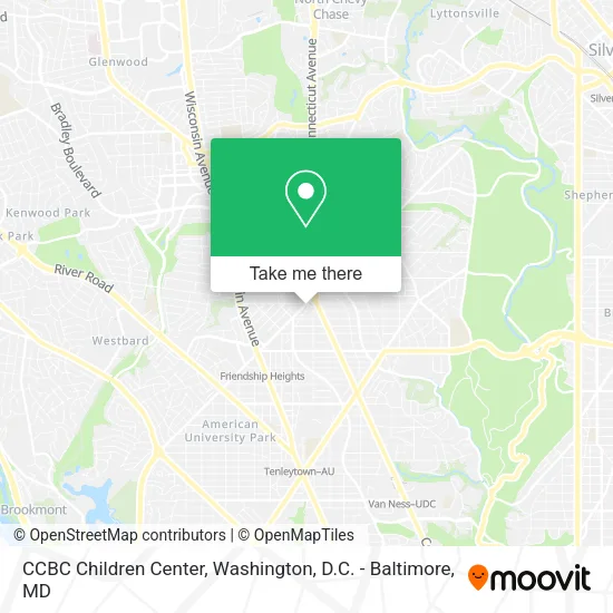 CCBC Children Center map