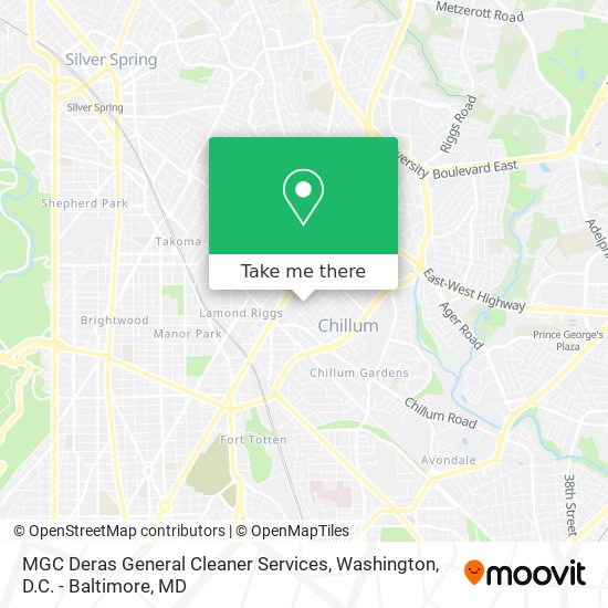 MGC Deras General Cleaner Services map