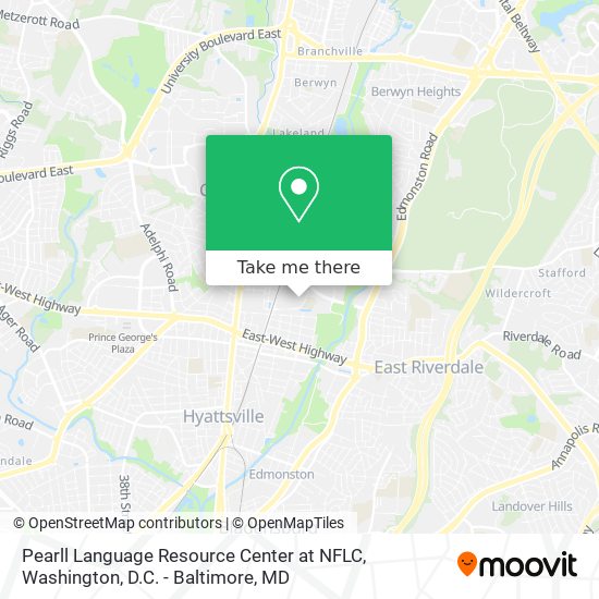 Pearll Language Resource Center at NFLC map