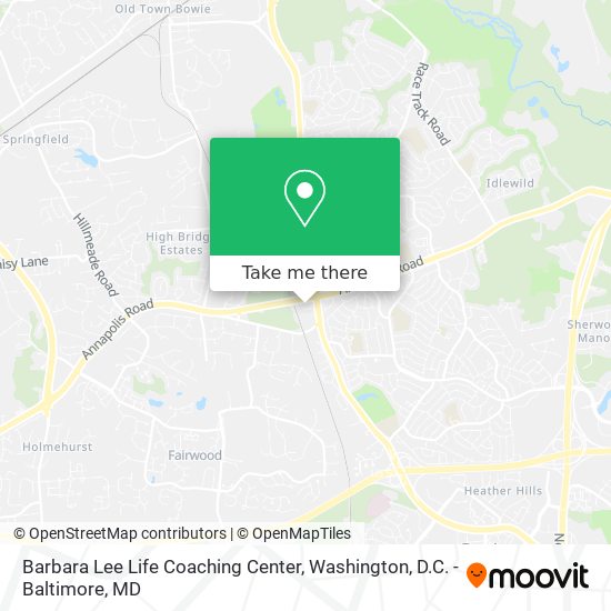 Mapa de Barbara Lee Life Coaching Center