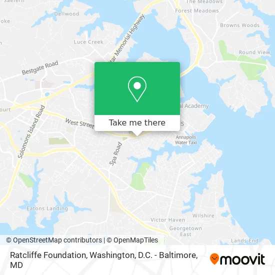 Ratcliffe Foundation map