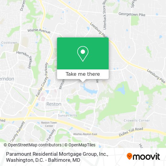 Mapa de Paramount Residential Mortgage Group, Inc.