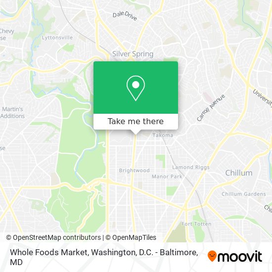 Whole Foods Market map