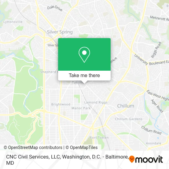 CNC Civil Services, LLC map