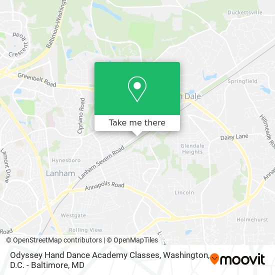 Odyssey Hand Dance Academy Classes map