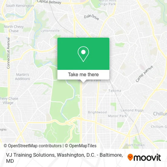 VJ Training Solutions map
