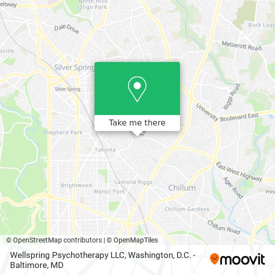 Wellspring Psychotherapy LLC map