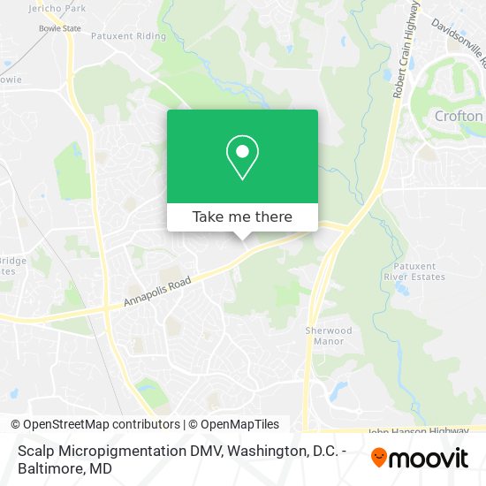 Scalp Micropigmentation DMV map