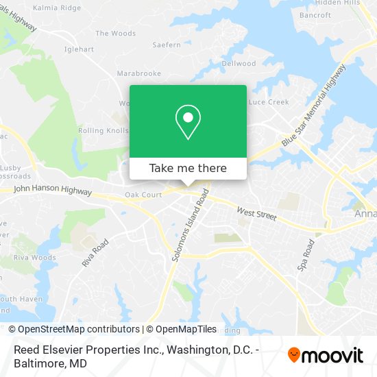 Reed Elsevier Properties Inc. map