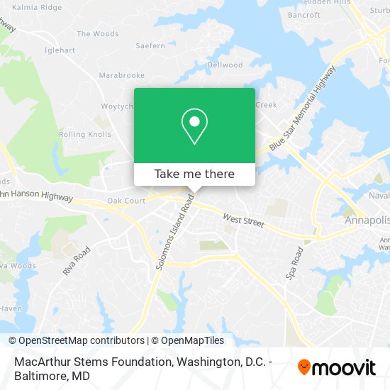 MacArthur Stems Foundation map