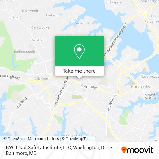 BWI Lead Safety Institute, LLC map