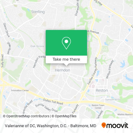 Mapa de Valerianne of DC