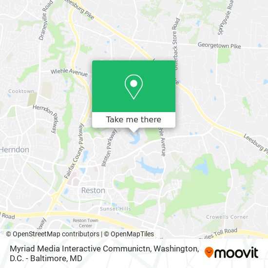 Myriad Media Interactive Communictn map