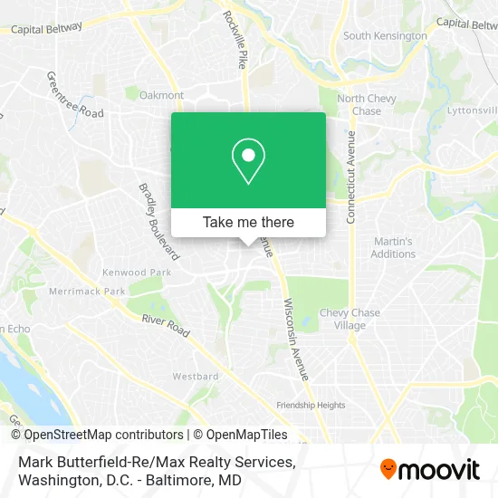 Mark Butterfield-Re / Max Realty Services map