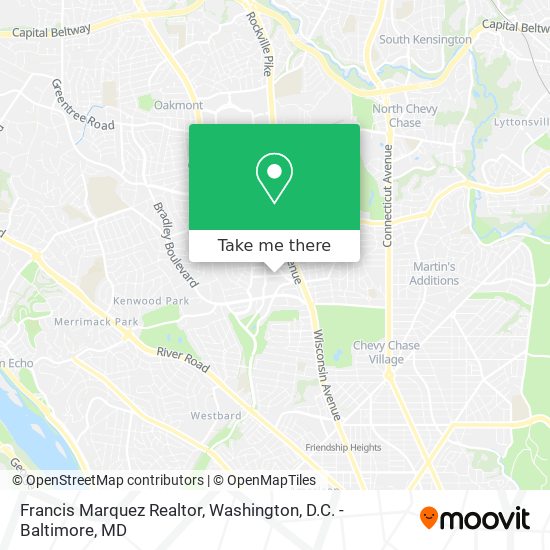 Francis Marquez Realtor map