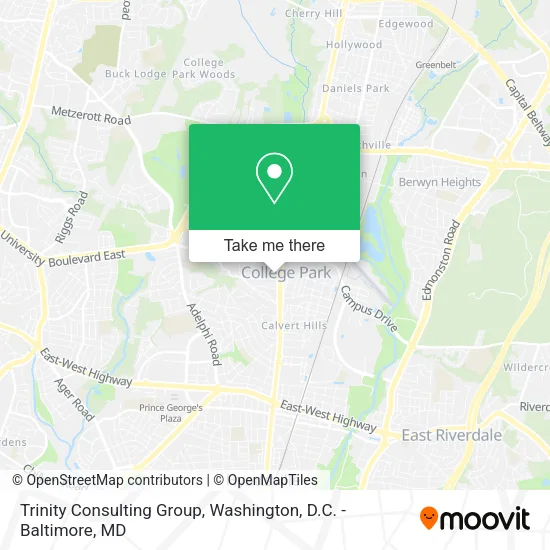 Trinity Consulting Group map