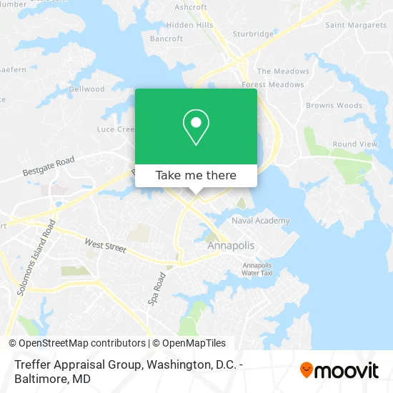 Treffer Appraisal Group map