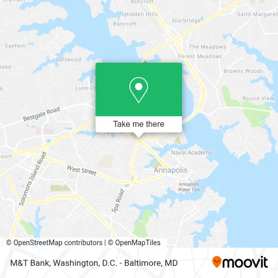 M&T Bank map