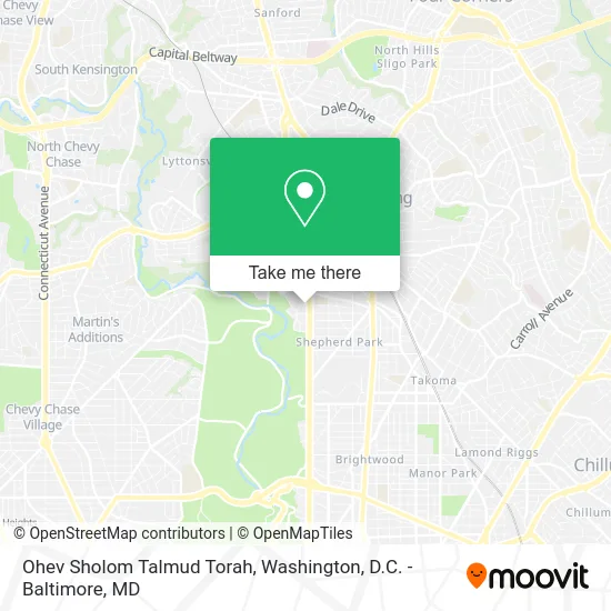 Ohev Sholom Talmud Torah map