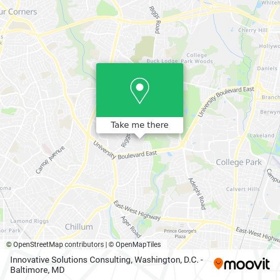 Mapa de Innovative Solutions Consulting