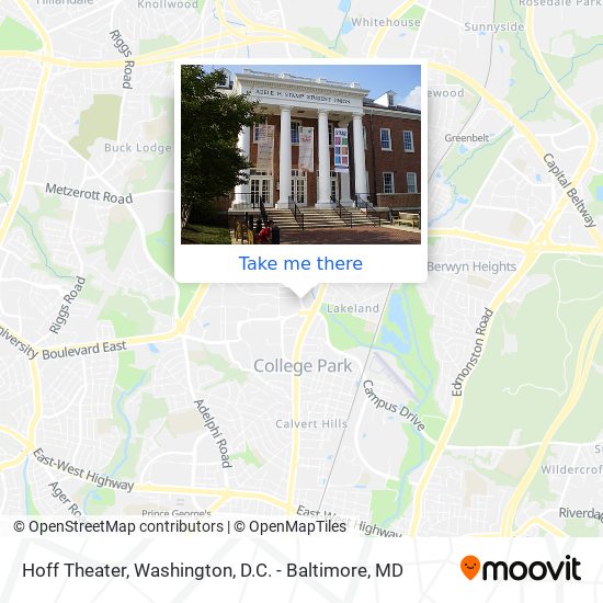 Hoff Theater map